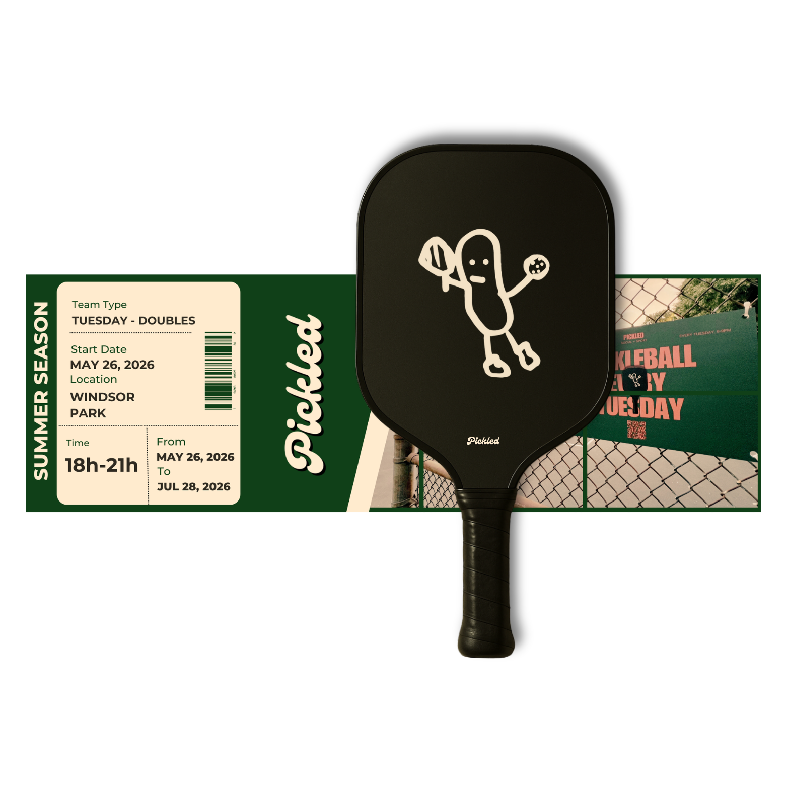 summer 2026 season - sign up - team fee + two paddles